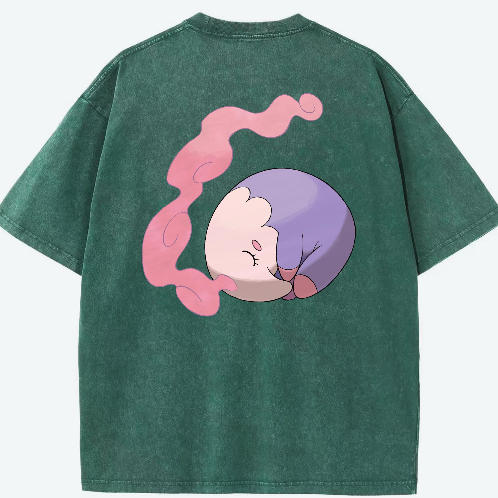 （画像用） ポケットモンスター Pokémon 綿100% ヴィンテージ風 半袖Tシャツ（背面プリント）